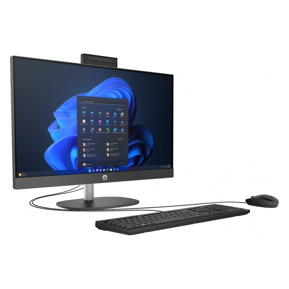 Computadora Aio Hp Proone 245 G10 23.8" Full Hd Amd Ryzen 7 8Gb 512Gb Ssd Win 11 Home A09F4La#Abm