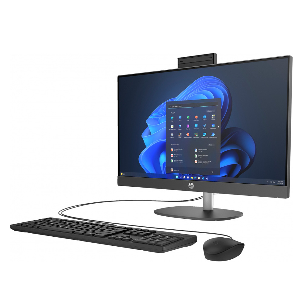 Computadora Aio Hp Proone 245 G10 23.8" Full Hd Amd Ryzen 7 8Gb 512Gb Ssd Win 11 Home A09F4La#Abm