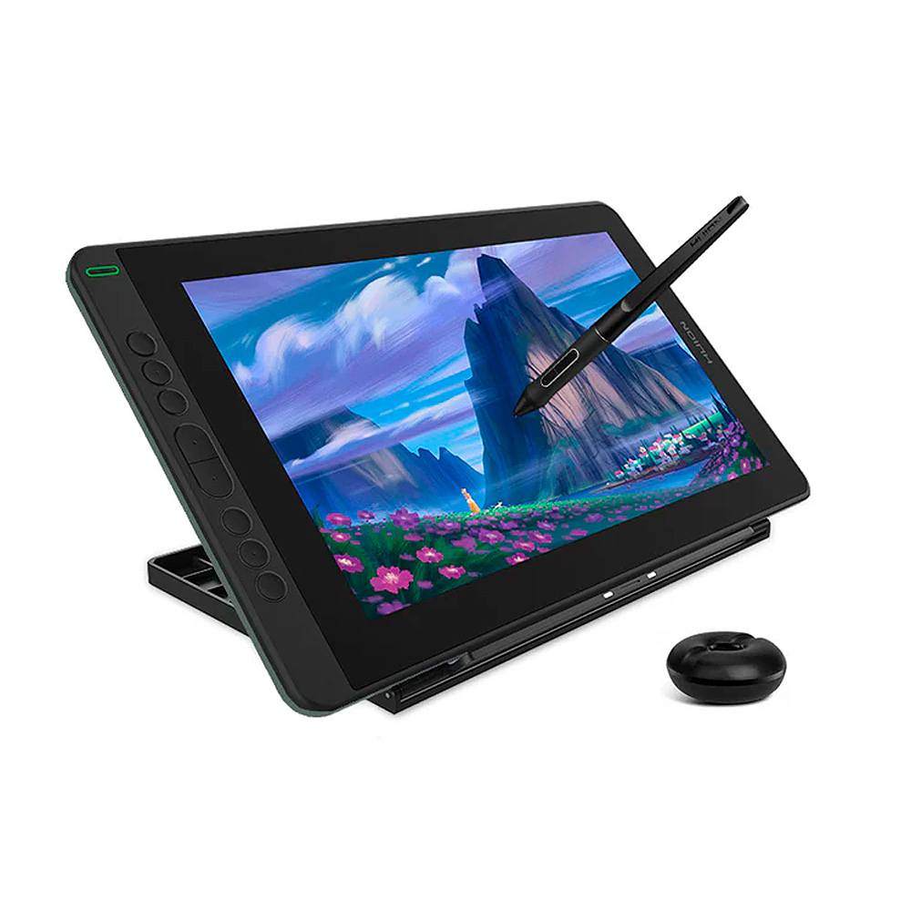 Tableta Gráfica Huion Kamvas 13" Con Soporte St300 1920X1080 Negro Gs1331-K