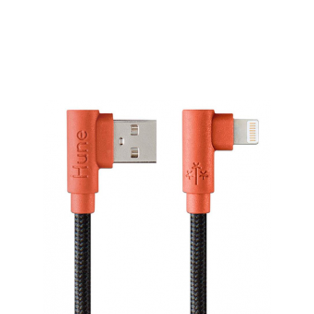 Cable Hune Usb Macho - Lightning Macho Compatible Con Iphone 1.2M Cafe At-Acc-Ca-318-Cor