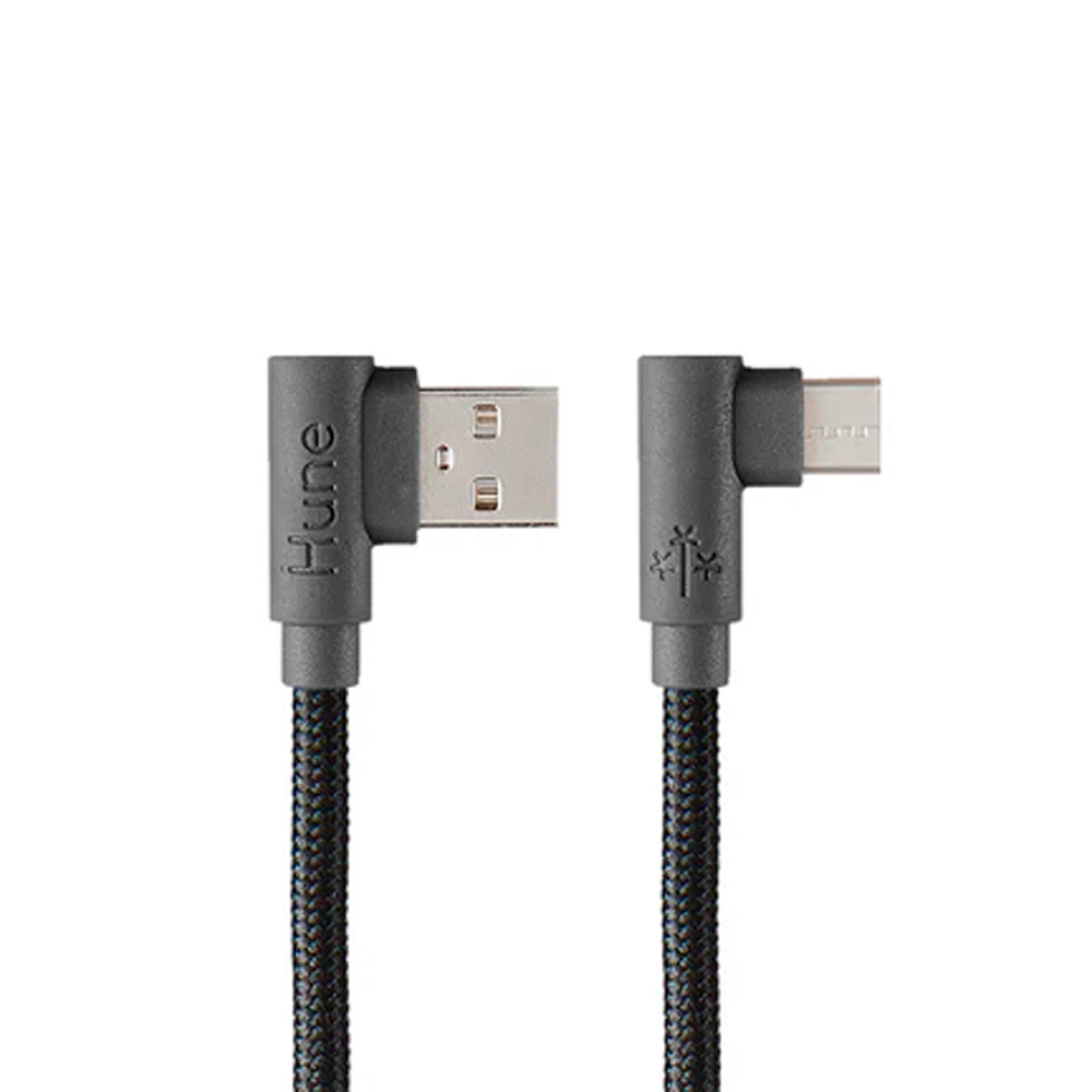 Cable Hune Usb Macho - Lightning Macho Compatible Con Iphone 1.2M Gris