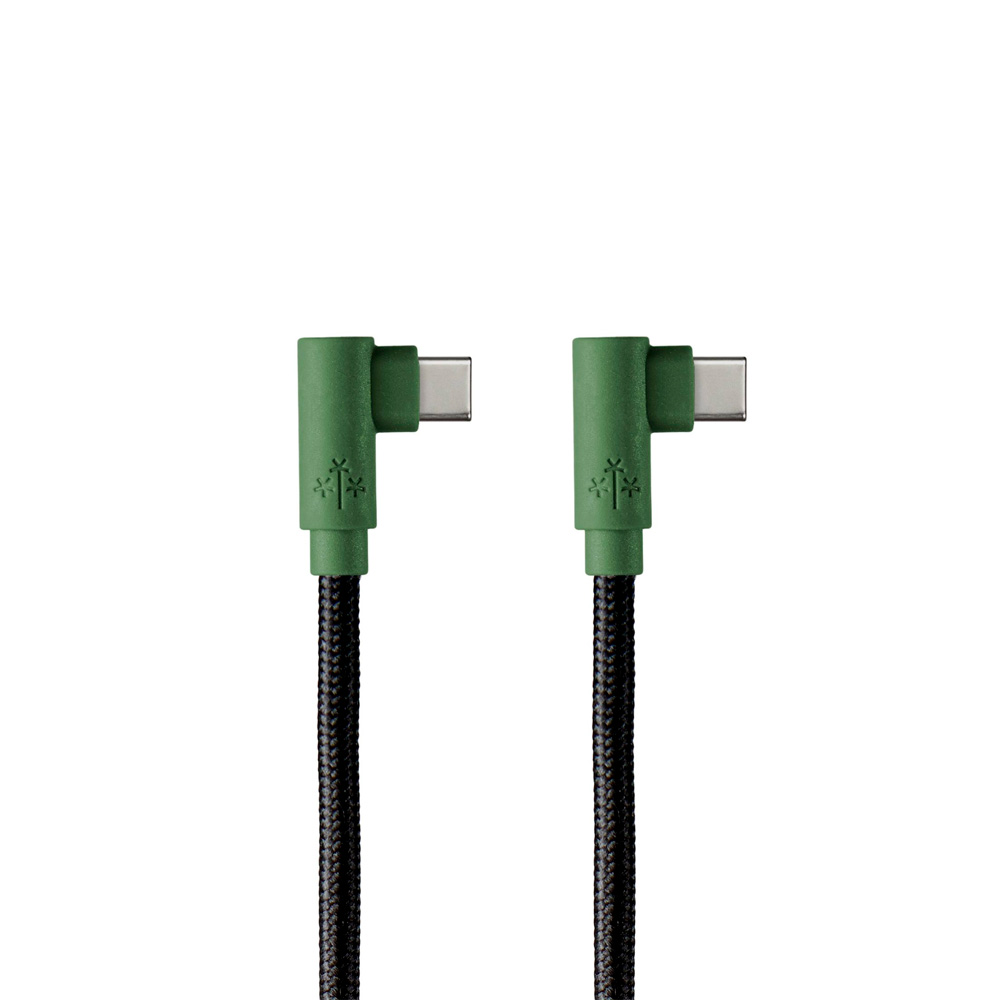Cable Hune Hiedra Usb-C A Usb-C 1.2 M Verde Bosque At-Acc-Ca-353-Bos