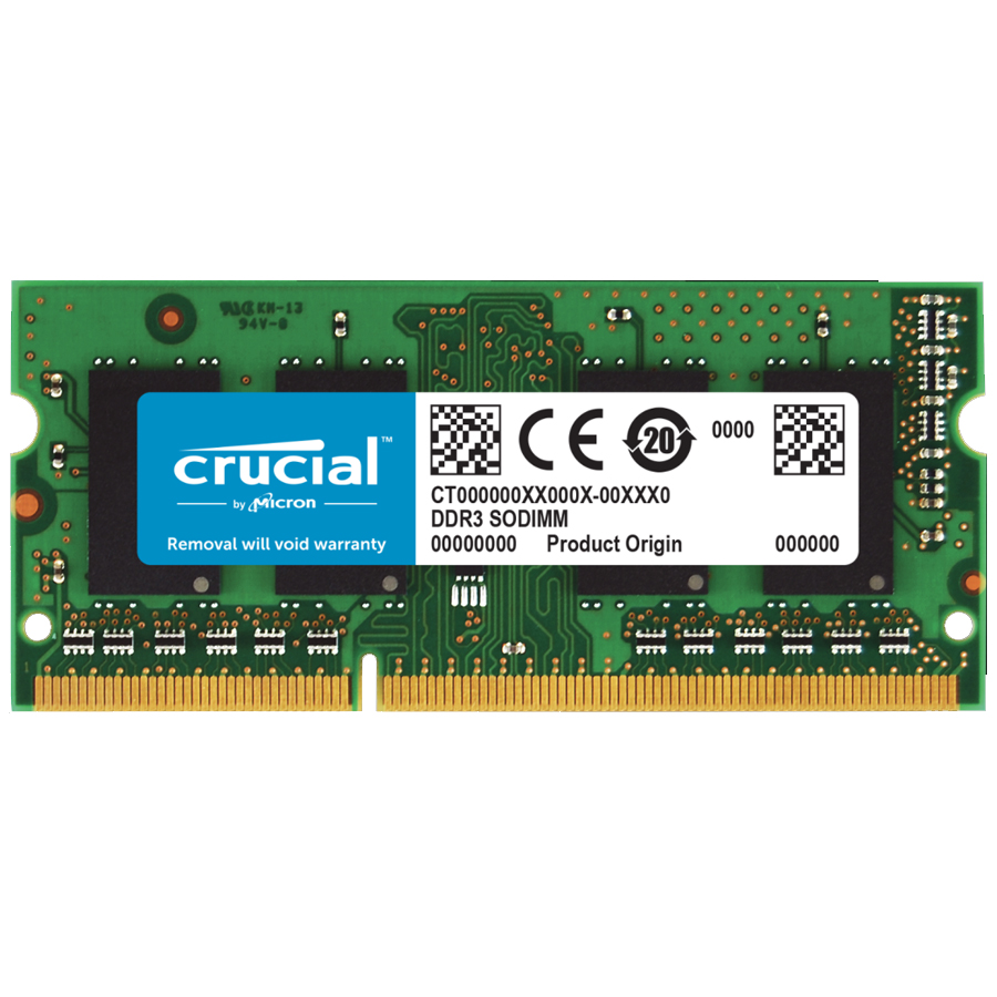 Memoria Ram Crucial Pc3L-12800 4 Gb Ddr3L 1600 Mhz