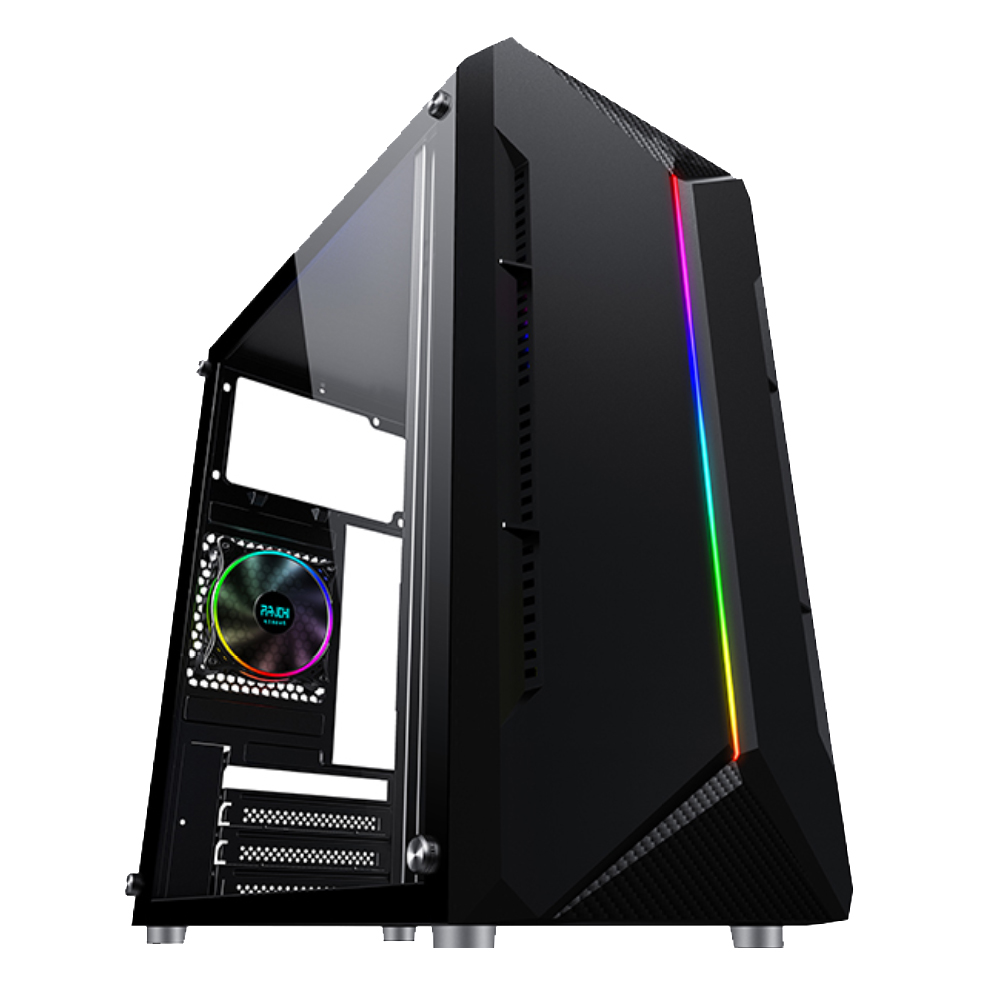 Gabinete Gamer Jaguar Warrior Titan Rgb Cgtitianjgw