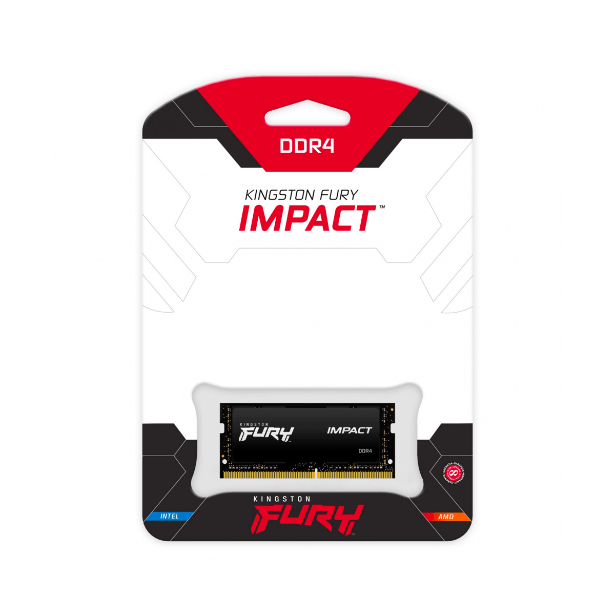 Memoria Ram Kingston Fury Impact 16R 16Gb Ddr4 3200Mhz Cl20 So-Dimm Xmp Kf432S20Ib/16R