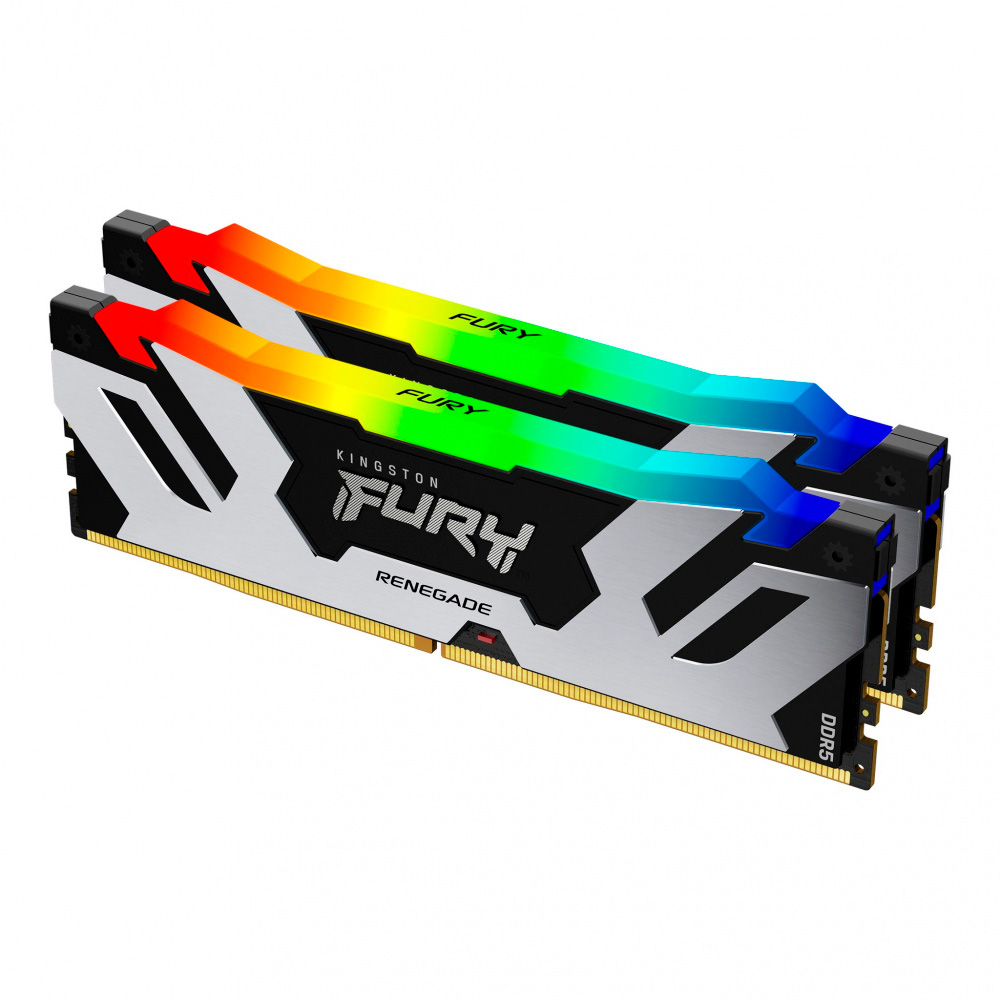 Memoria Ram Kingston Fury Renegade 64Gb Ddr5 6400Mhz Cl32 Expo Dimm Rgb Kf564C32Rsak2-64