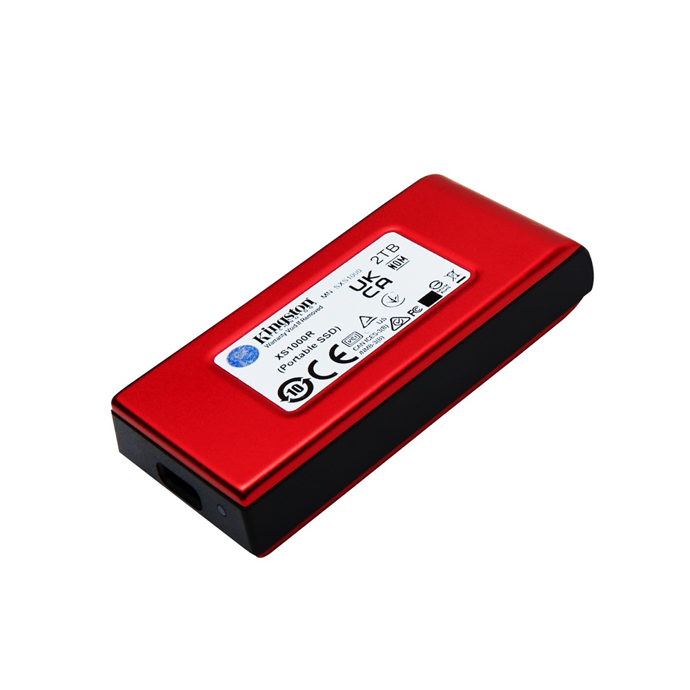 SSD externo Kingston XS1000 2TB trasero