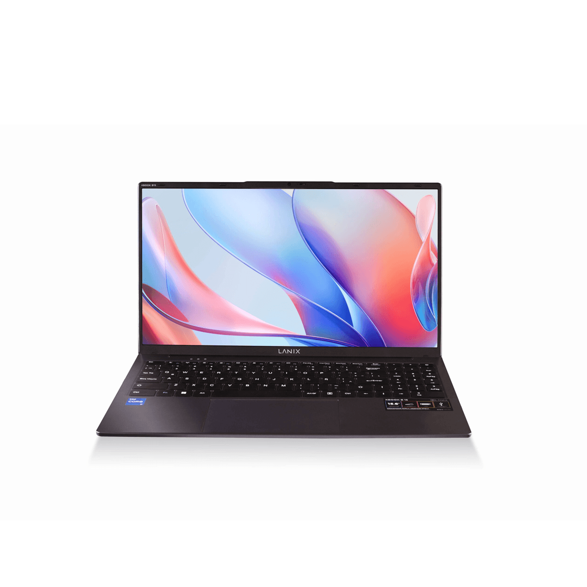 Laptop Lanix Xbook 41737 15.6" Intel Core I7 1255U 32Gb Ram 1Tb Ssd Windows 11 Pro Negro
