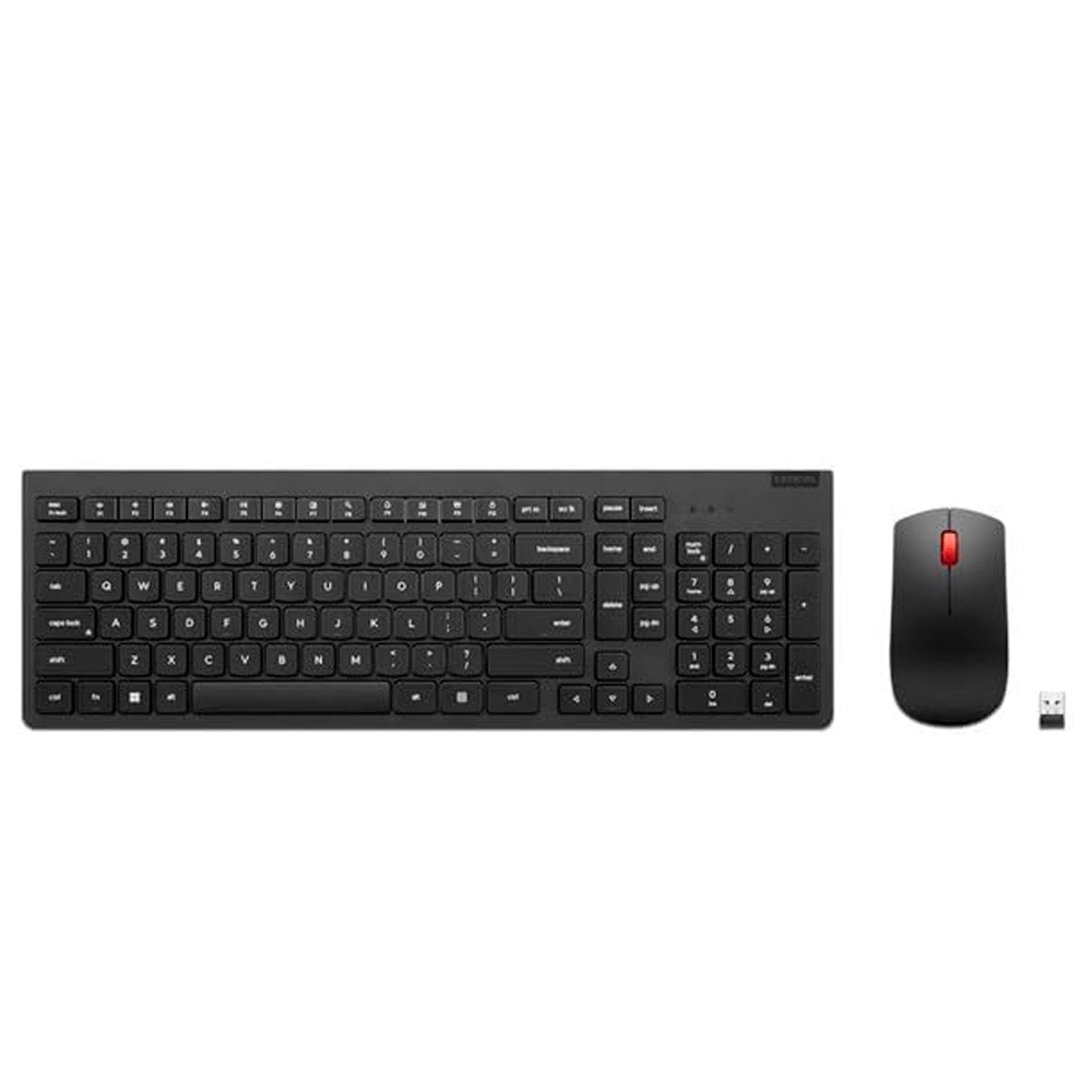 Kit De Teclado Y Mouse Lenovo Esenciales Español La Inalámbrico Rf