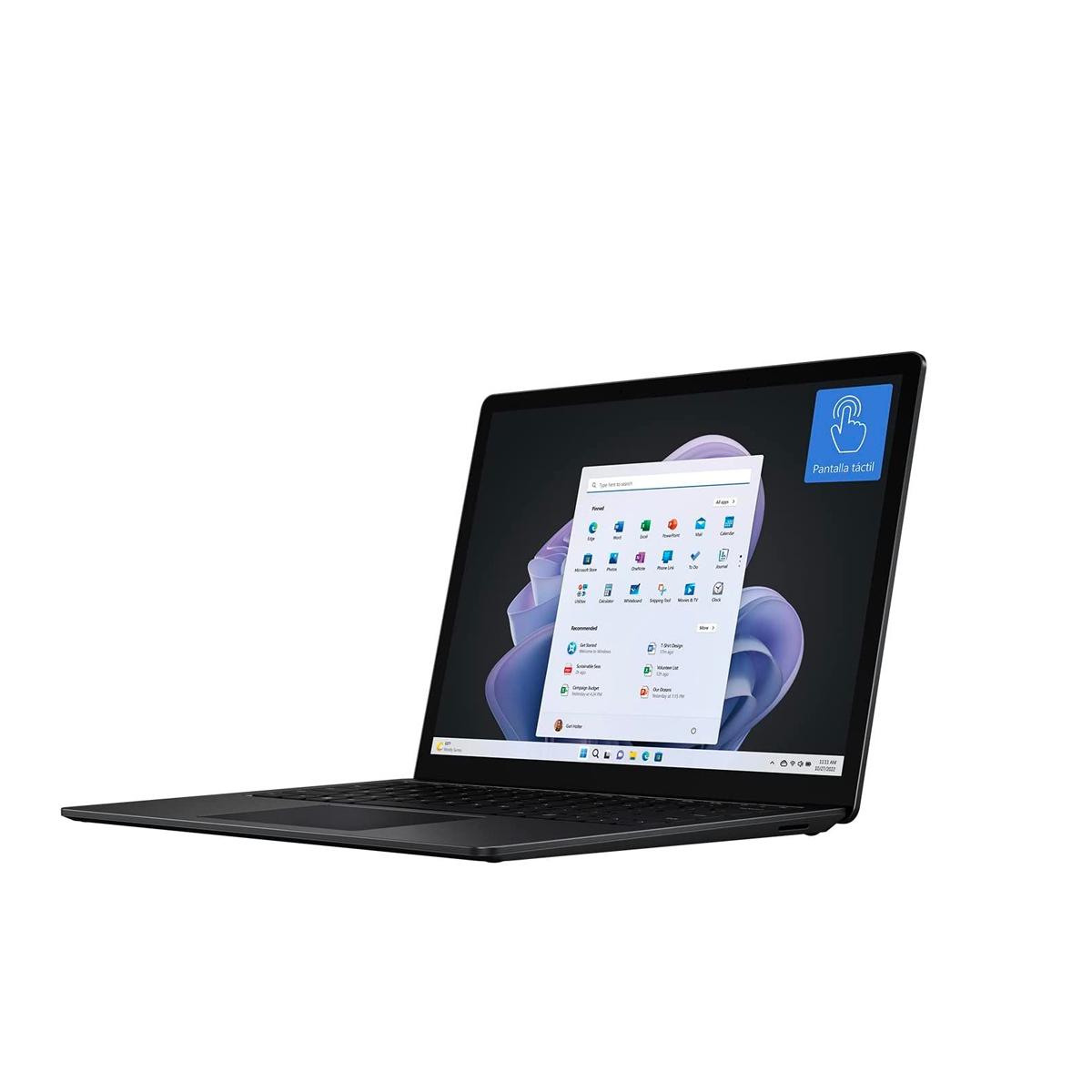Laptop Microsoft Surface 5 13.5" Touch Intel Core I7 16Gb 512Gb Ssd Windows 11 Pro Negro Rbh-00028