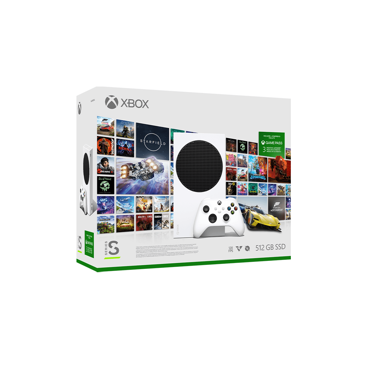 Consola Microsoft Xbox Series S 512Gb Incluye Xbox Gamepass 3 Meses De Xbox Game Pass Rrs-00144