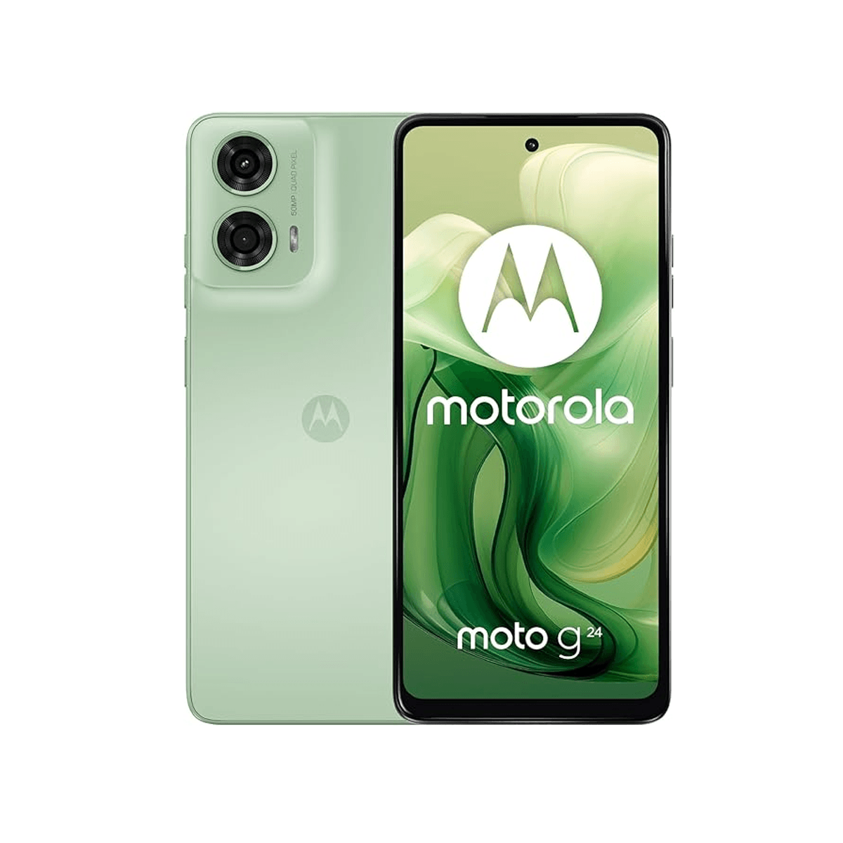Célular Smartphone Motorola G24 6.56" Octa-Core 4Gb 128Gb Android 14 Verde Pb160037Mx