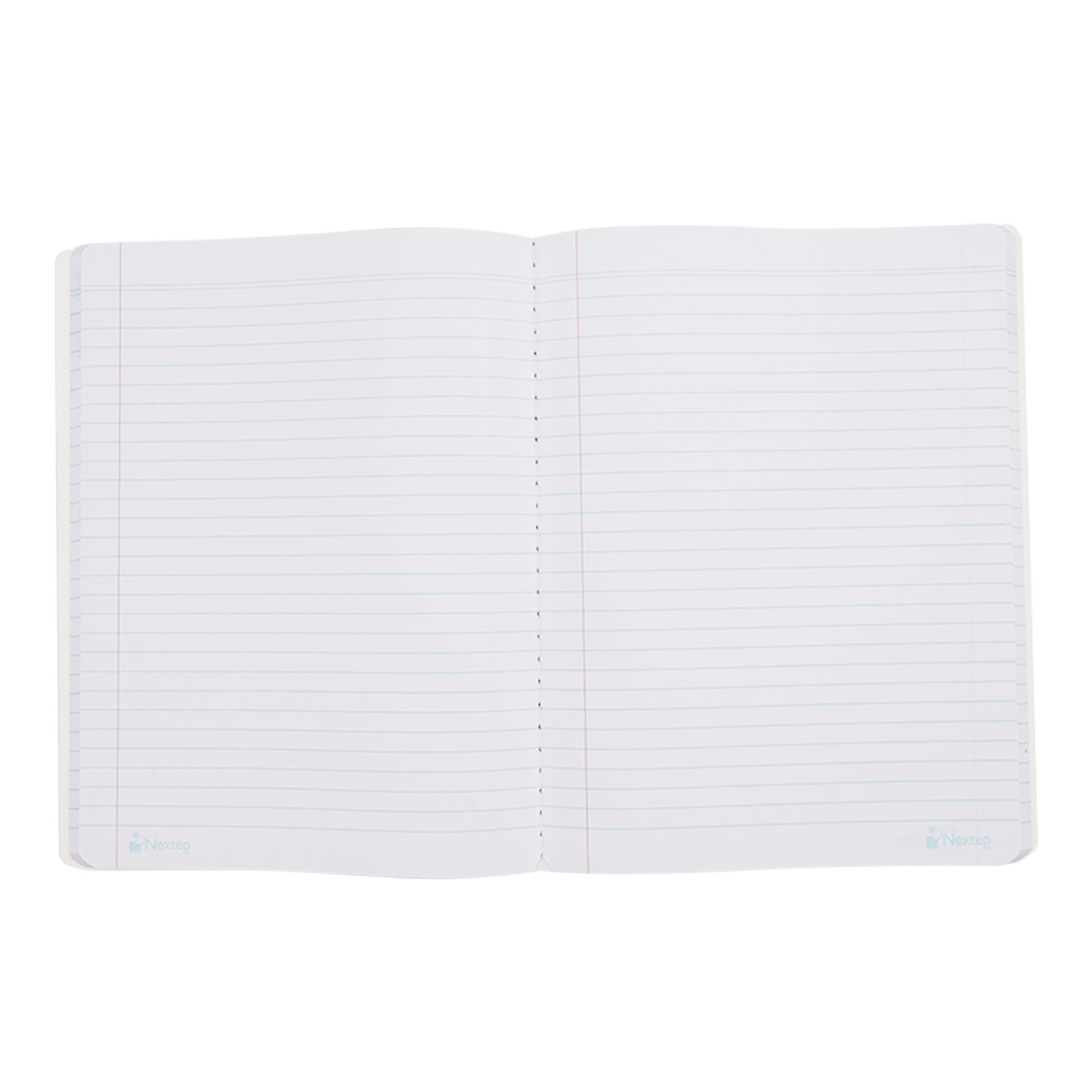 Cuaderno Nextep Ne-008R Profesional Raya 100 Hojas Cosido Rojo