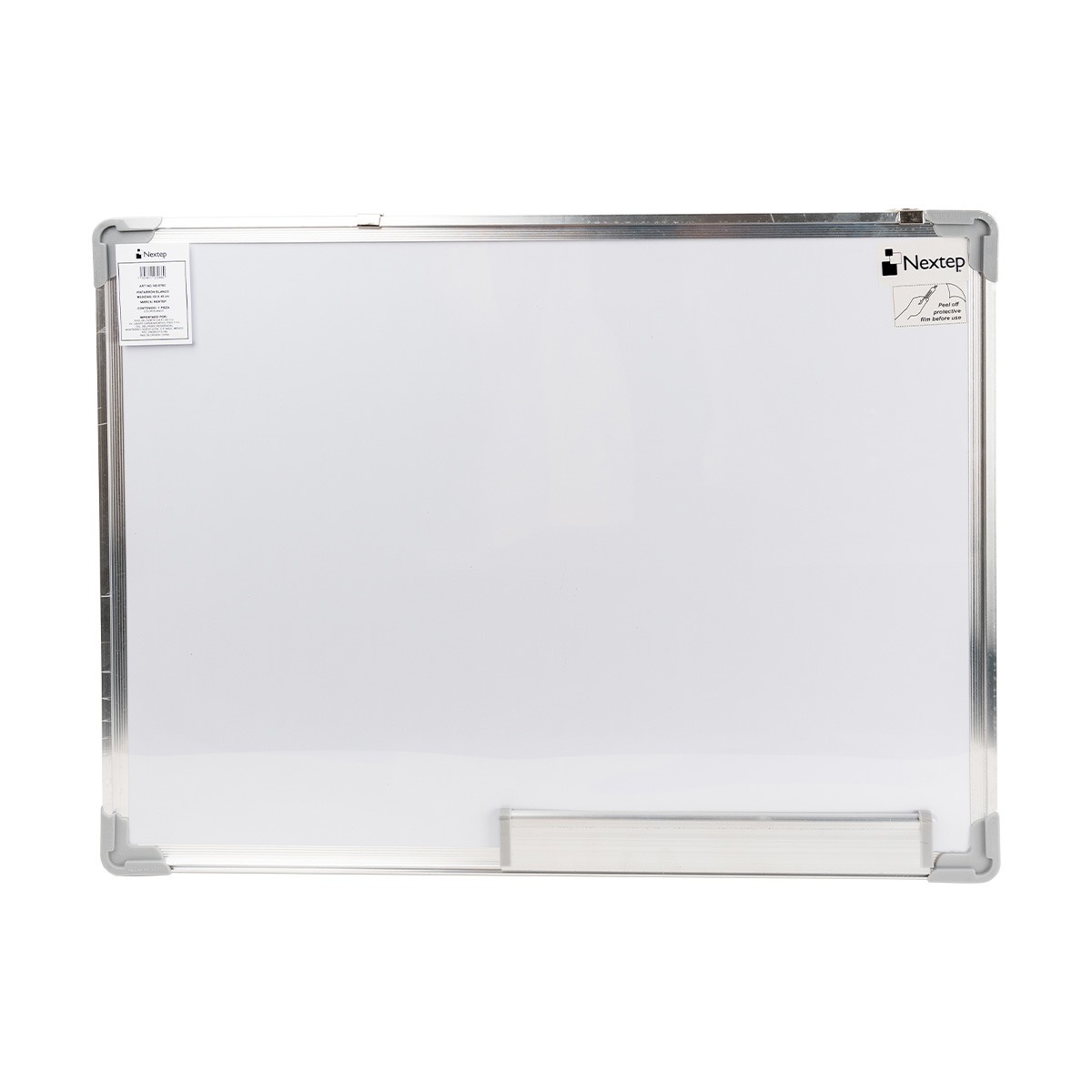 Pintarron Nextep 60X45Cm Color Blanco Articulos Escolar Y Oficina