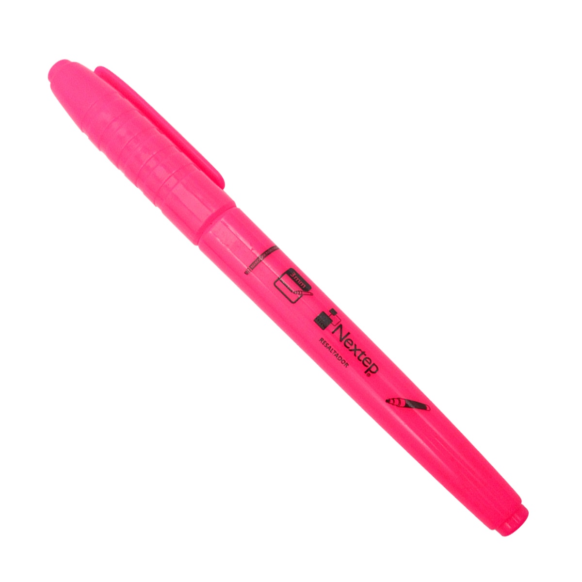 Marca Texto Nextep Ne-084R Tipo Pluma Tinta Rosa 12 Piezas