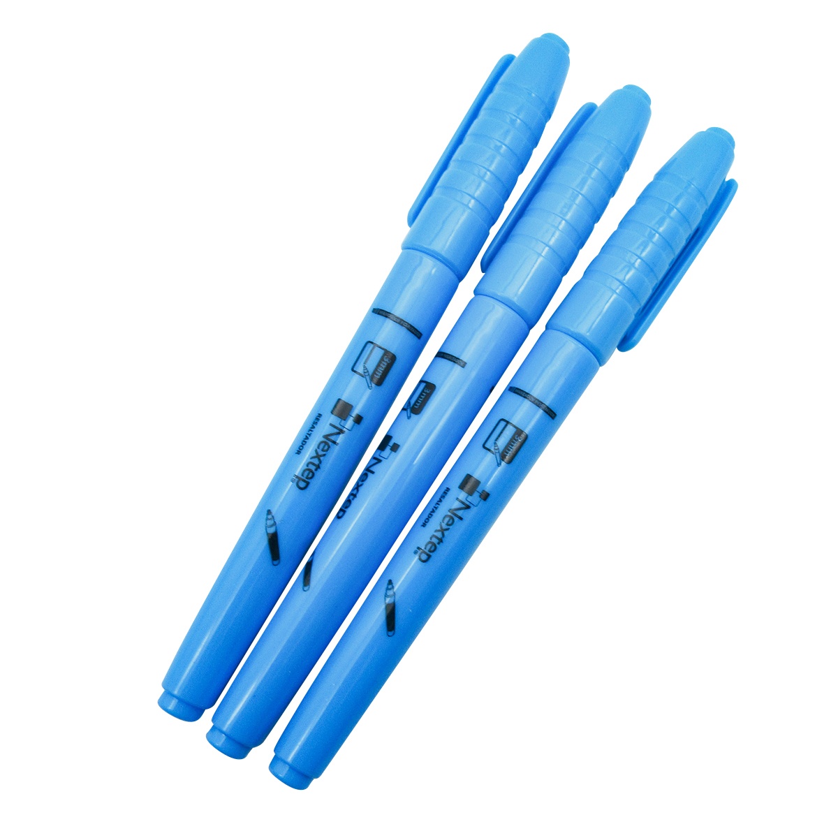 Marca Texto Nextep Ne-084Z Tipo Puma Tinta Azul 12 Piezas