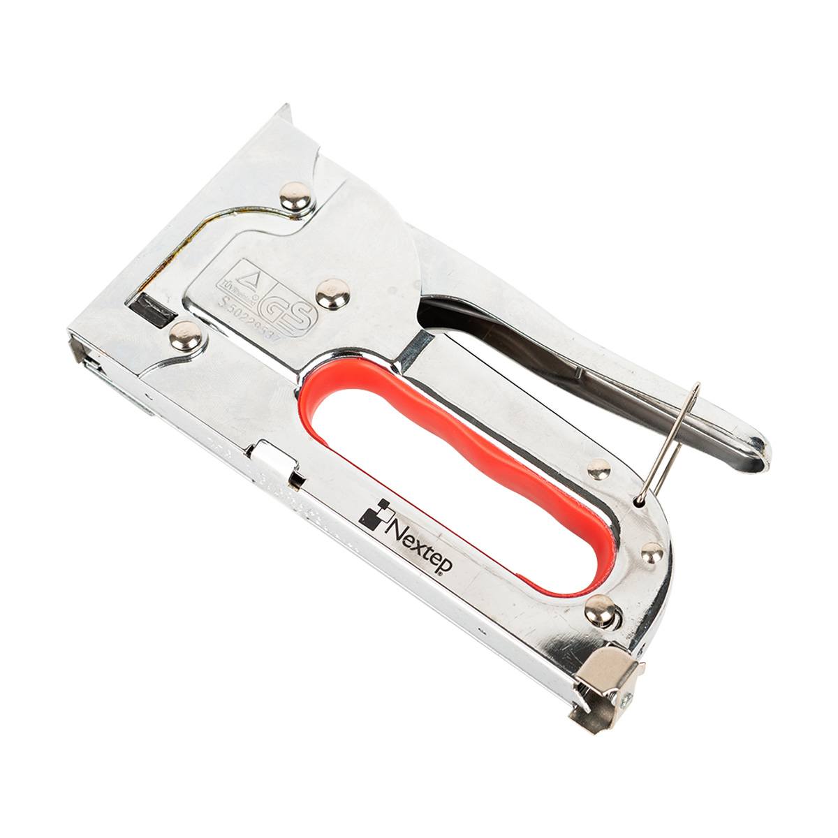 Engrapadora Manual Tipo Pistola Nextep Metalica Tira Completa