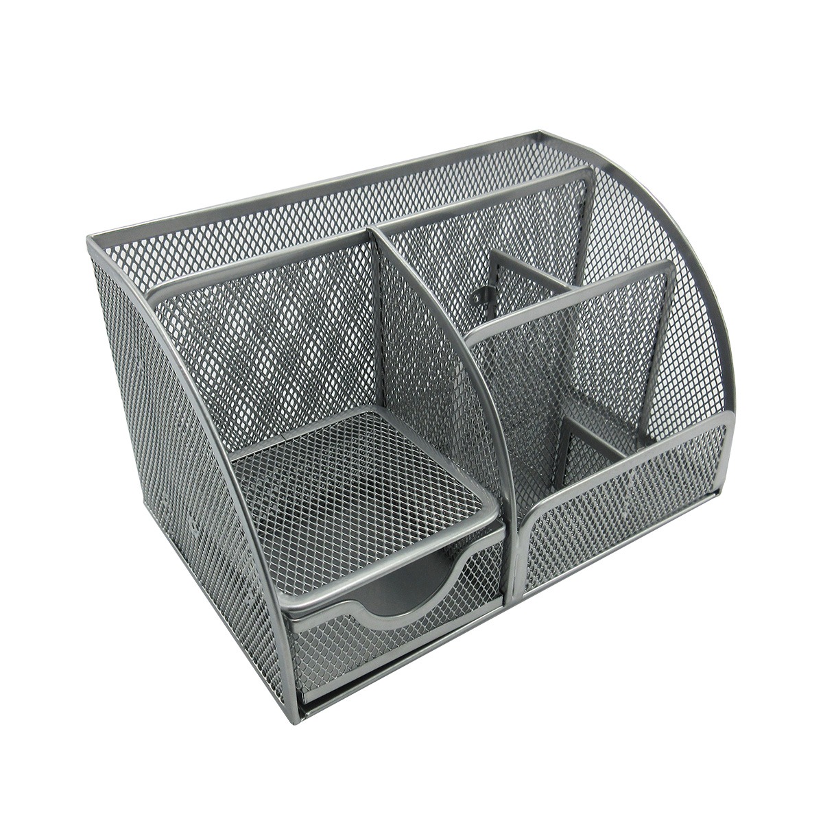 Organizador Malla Metalica Nextep 7 Secciones Plata