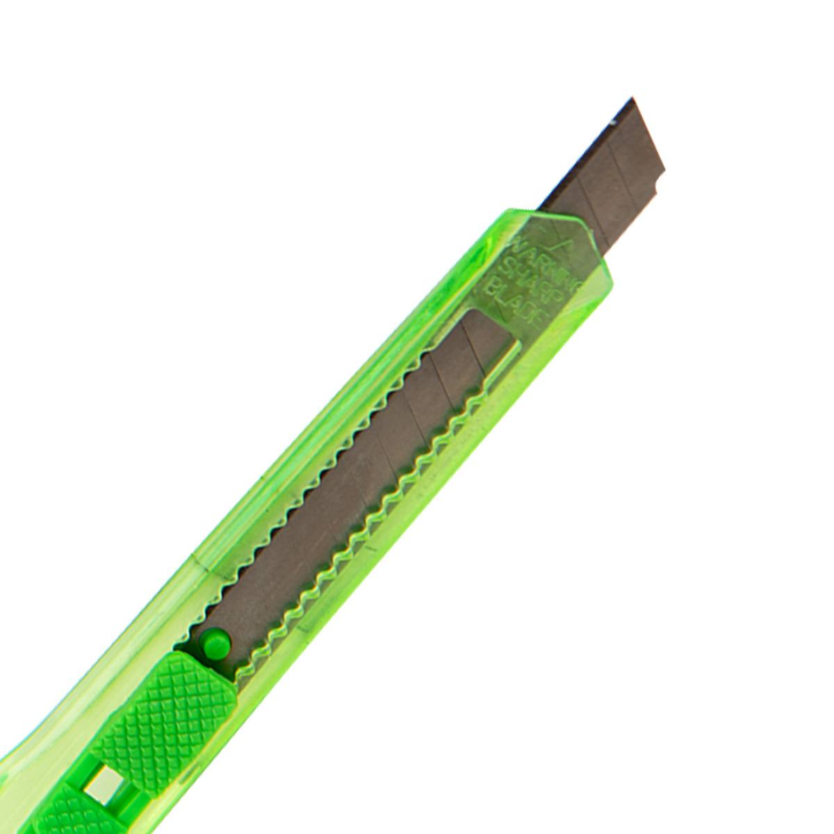 Cutter Plastico Nextep Chico Navaja 9Mm Caja Con 12