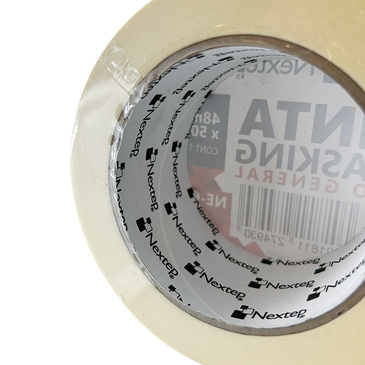 Cinta Masking Uso General Nextep Ne-609C 48Mm X 50M