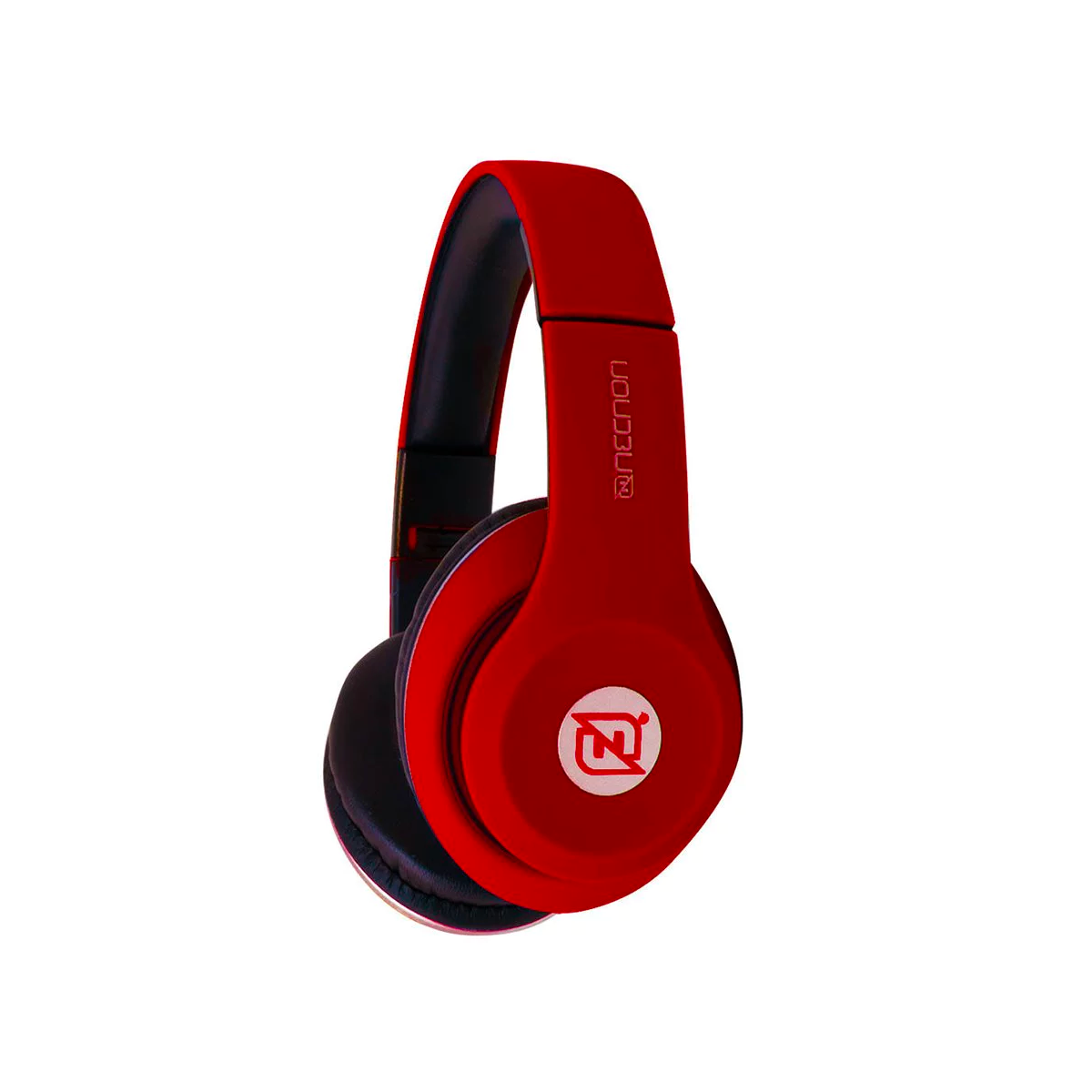 Audífonos Necnon Ncab0102Rz Con Micrófono Manos Libres Bluetooth Rojo Ncab0102Rz