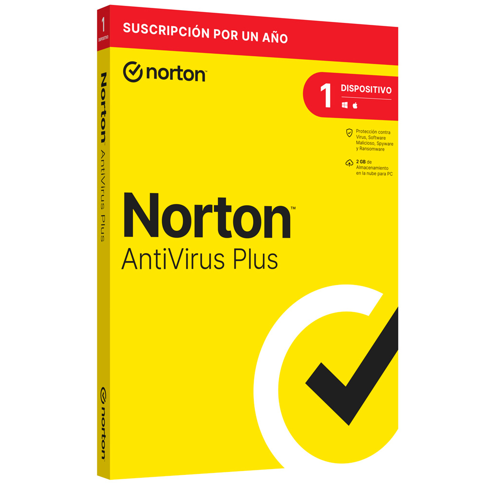 Antivirus Norton Plus 1 Dispositivo 1 Año Windows/Mac 21414707
