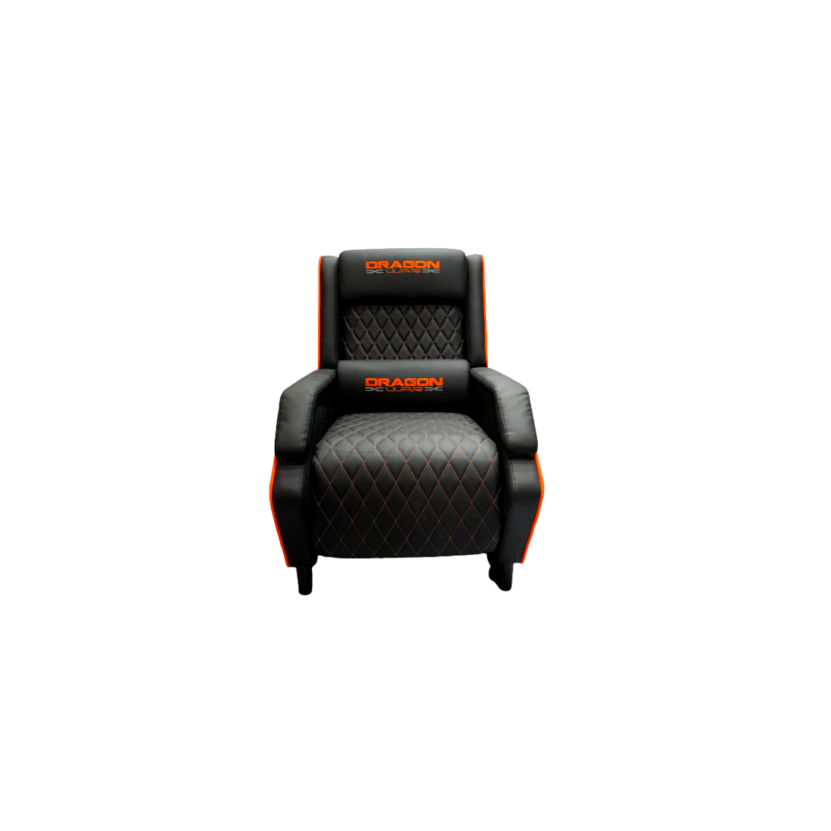 Sofa Silla Gamer Nextep Dragon Xt Draco Reclinable Negro / Naranja Ne-488J