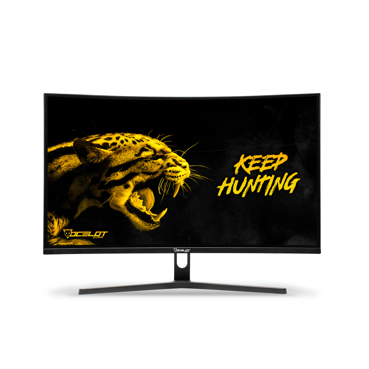Monitor Gamer Curvo Ocelot Gaming Om-C27 Lcd 27" Fhd 240Hz 1 Ms Freesync 2X Hdmi 2X Dp Negro