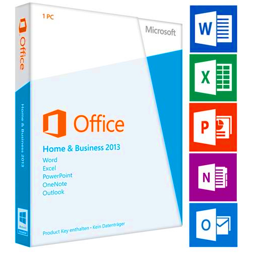 Licencia Microsoft Office Home And Business 2013 Olk