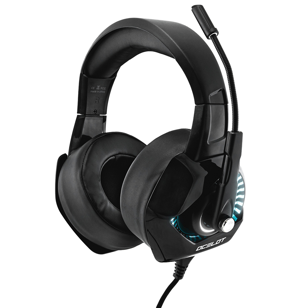 OCELOT GAMING Audifonos Gamer Ocelot Over Ear Rgb Cancelacion De