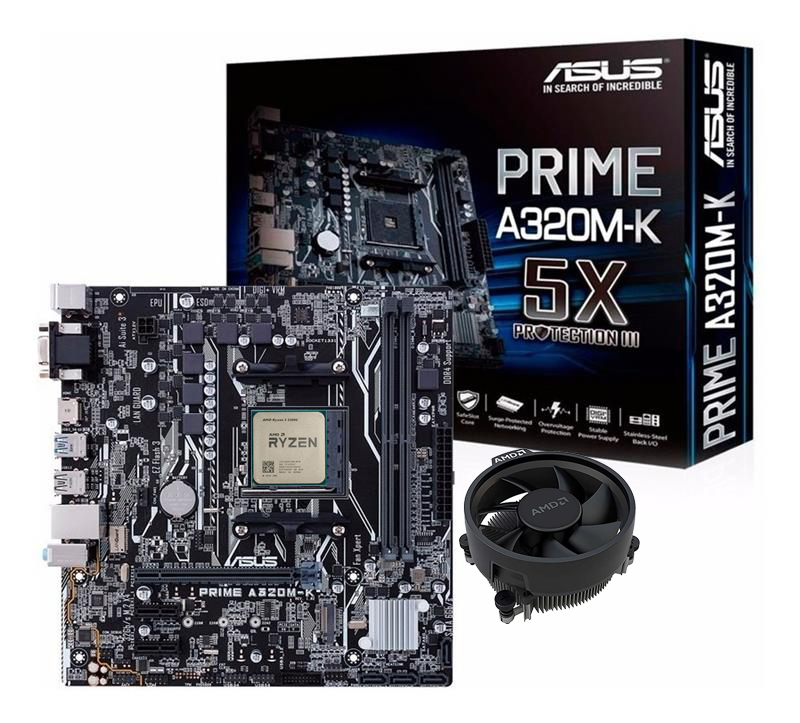 A320m Ryzen 2200g Compatible Motherboard Kit De Tarjeta Madre Asus
