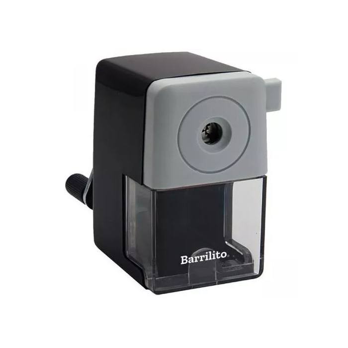 Sacapuntas Semiautomatico Barrilito 856 Manual Color Negro