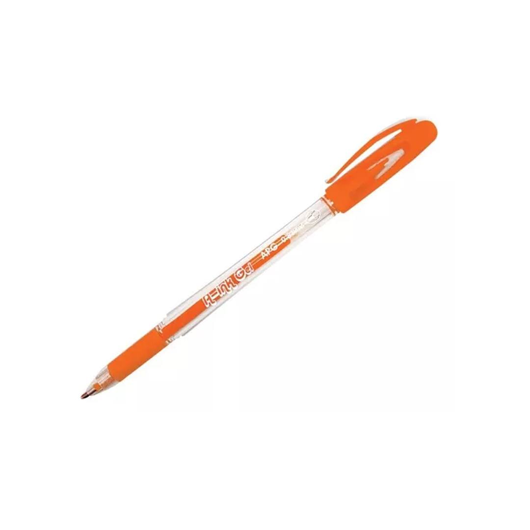 Boligrafo A-Ink Gel Naranja C/12 Articulos Escolar Y Oficina