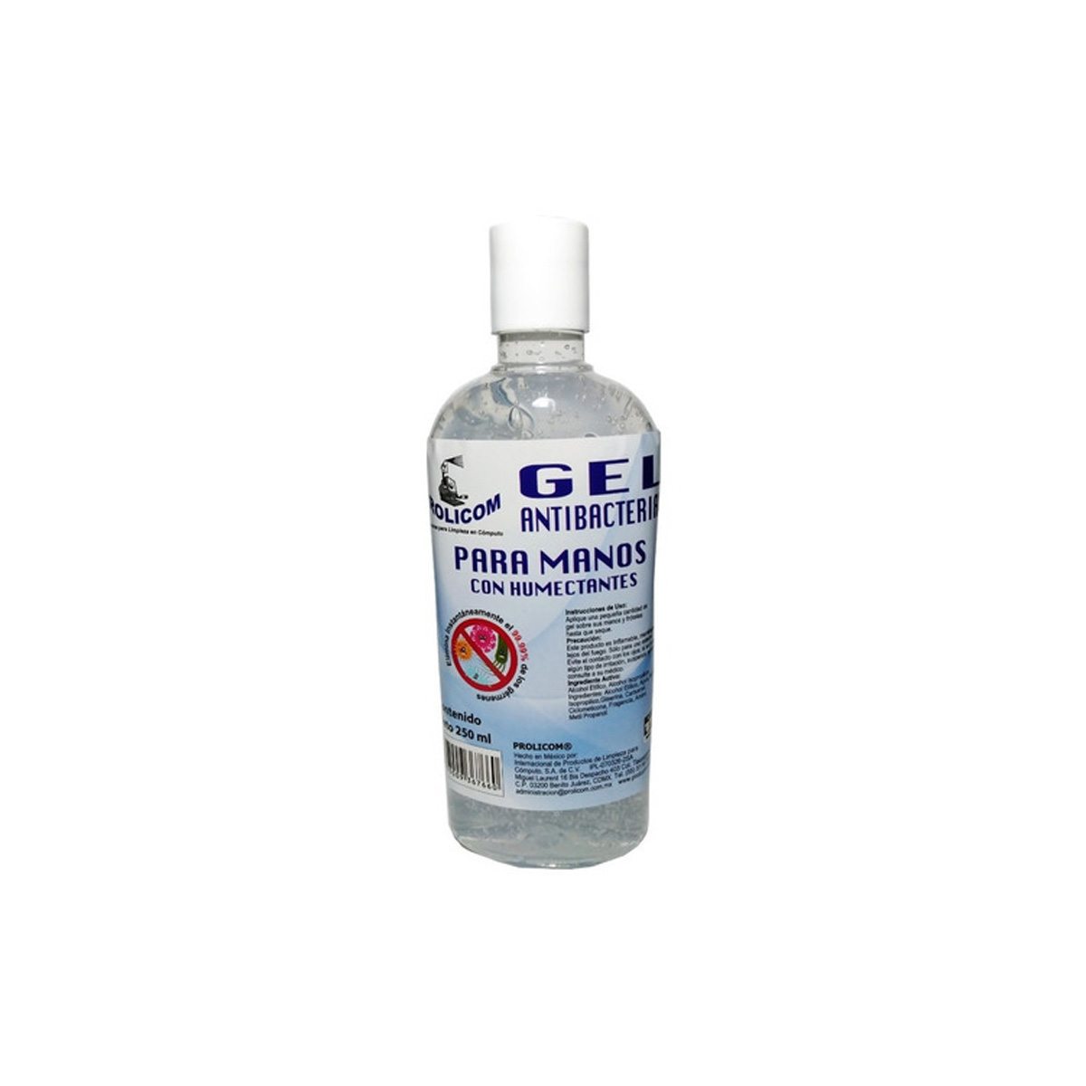 Gel Antibacterial Prolicom 250Ml Articulos Escolar Y Oficina