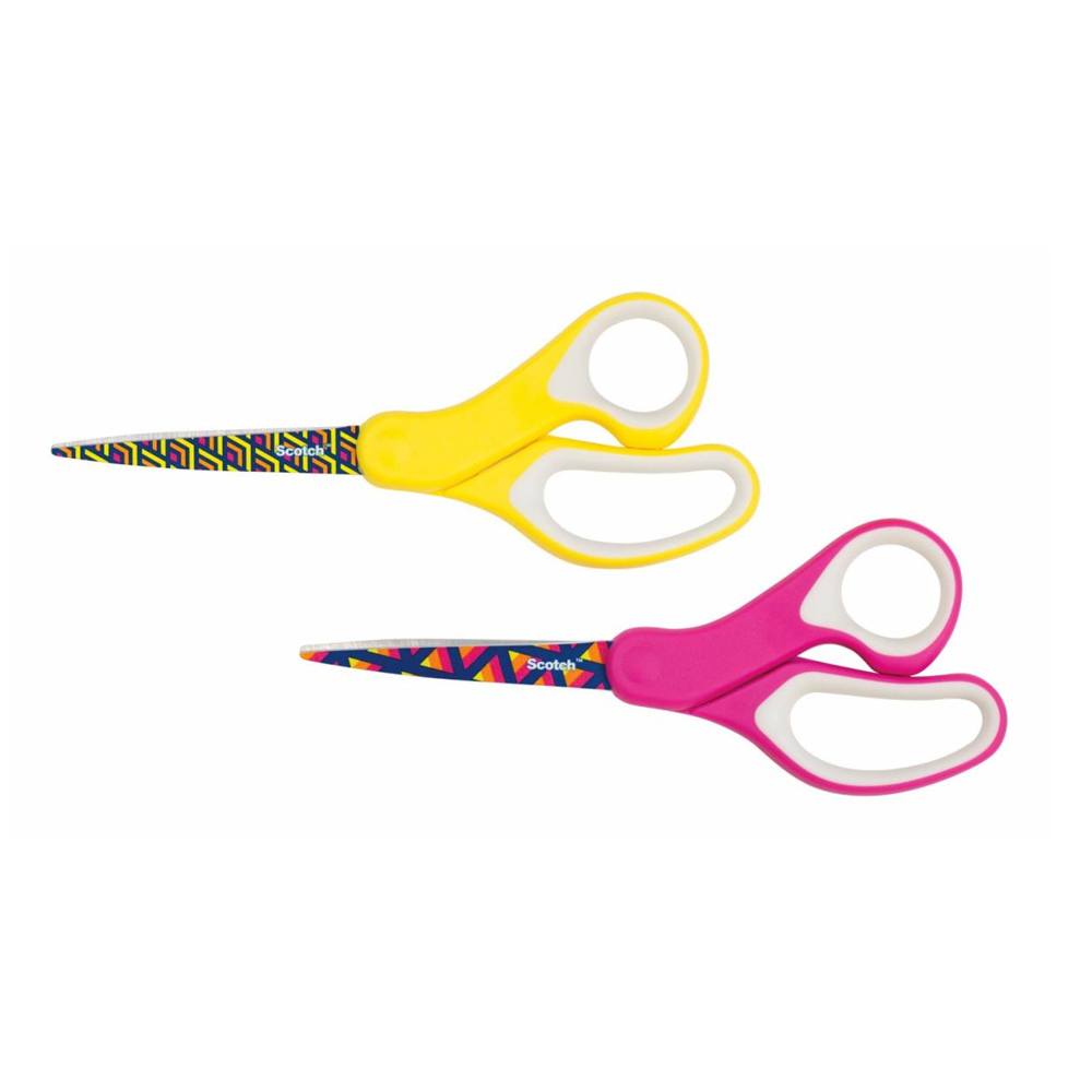 Tijera 3M Scotch 8" 1428-Pob Multipropositos Con Disea±Os