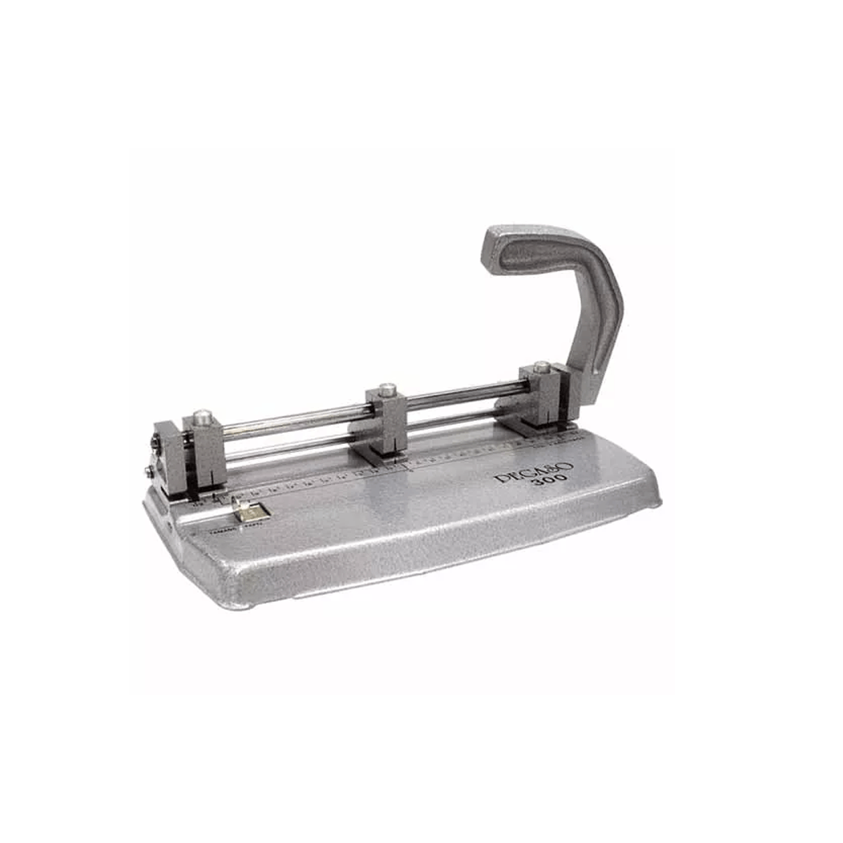 Perforadora Pegaso 300 Triple Ajustable Gris