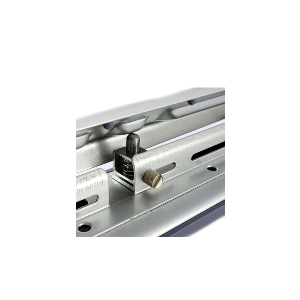 Perforadora Pegaso 303 Triple Ajustable Negro