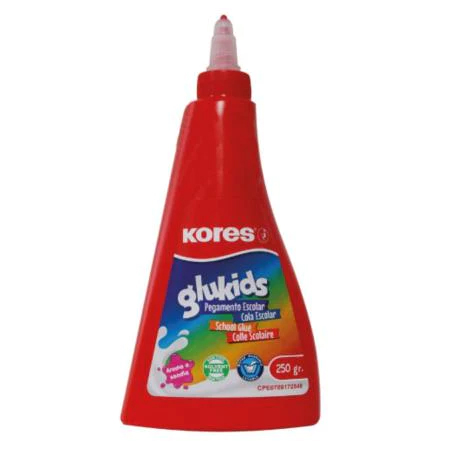 Pegamento Liquido Kores Blanco Glukids 250Grs