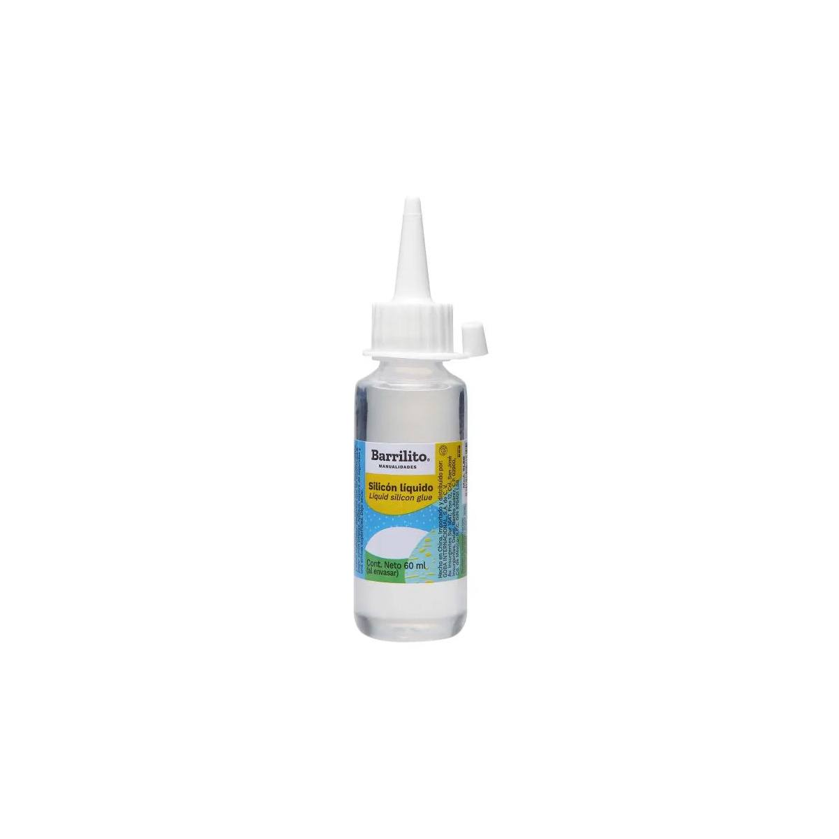 Silicon Liquido Barrilito Bote 60Ml Articulos Escolar Y Oficina