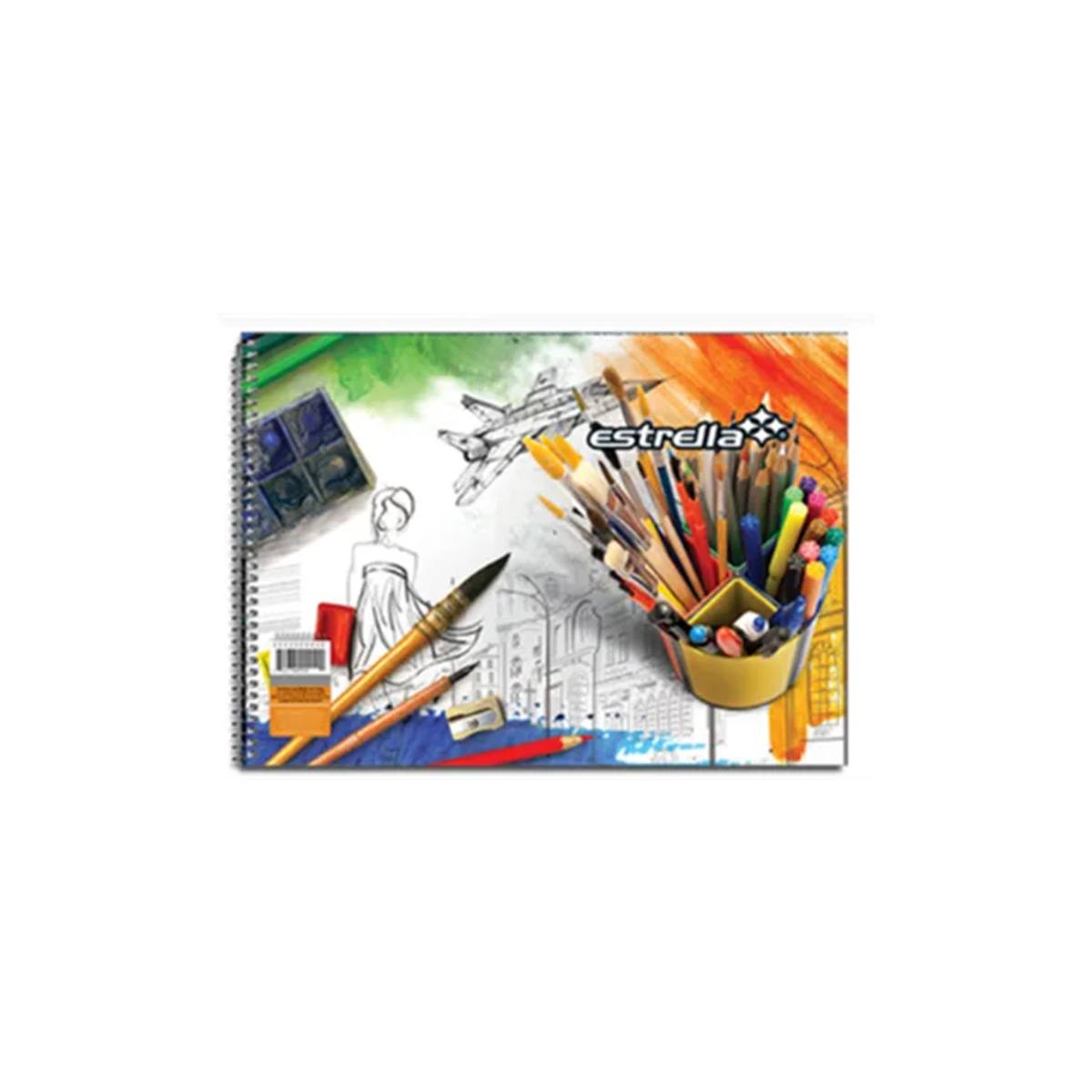 Cuaderno Estrella Dibujo China Estrella C/20 Hjs