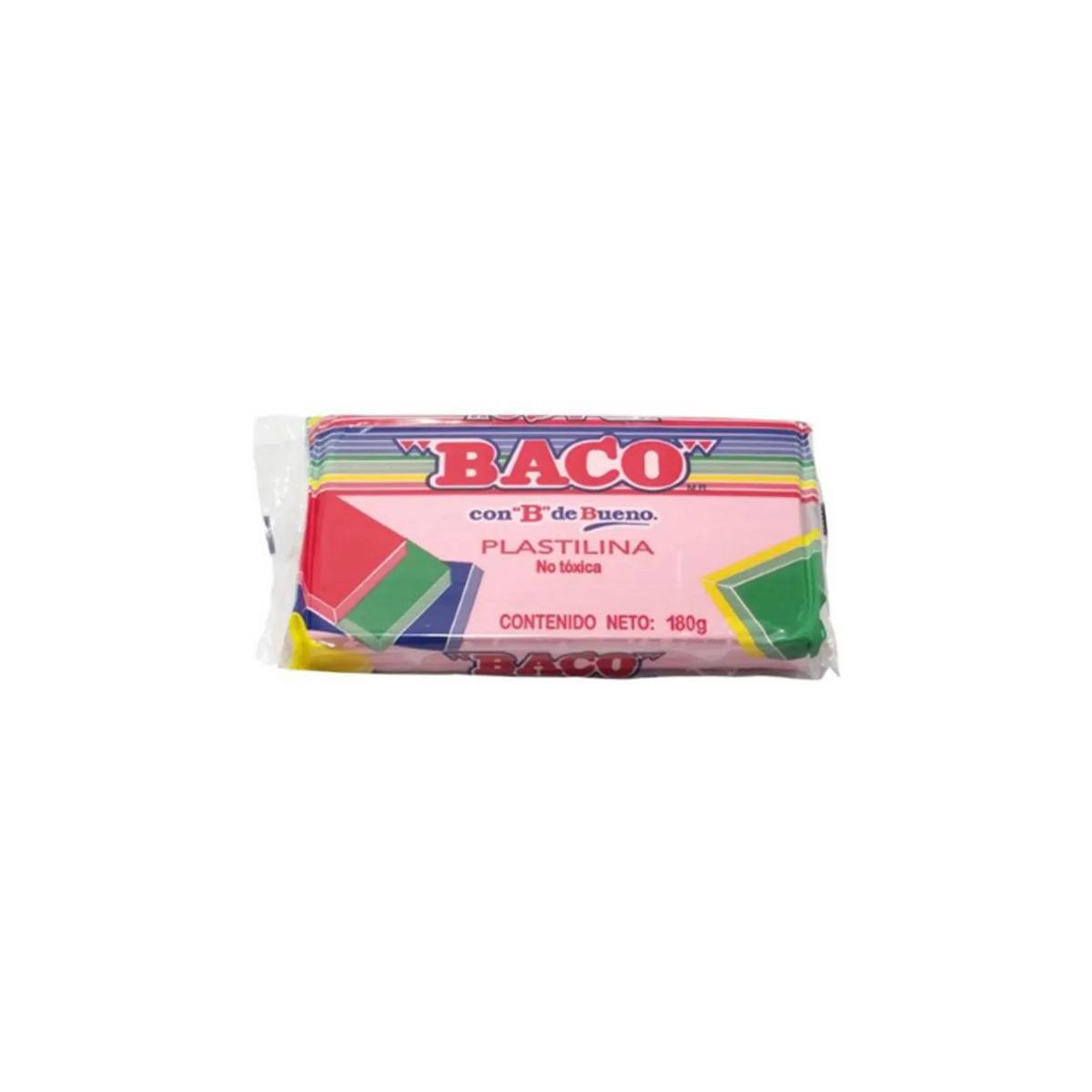 Plastilina Baco Marqueta 180Gr Rosa No.53