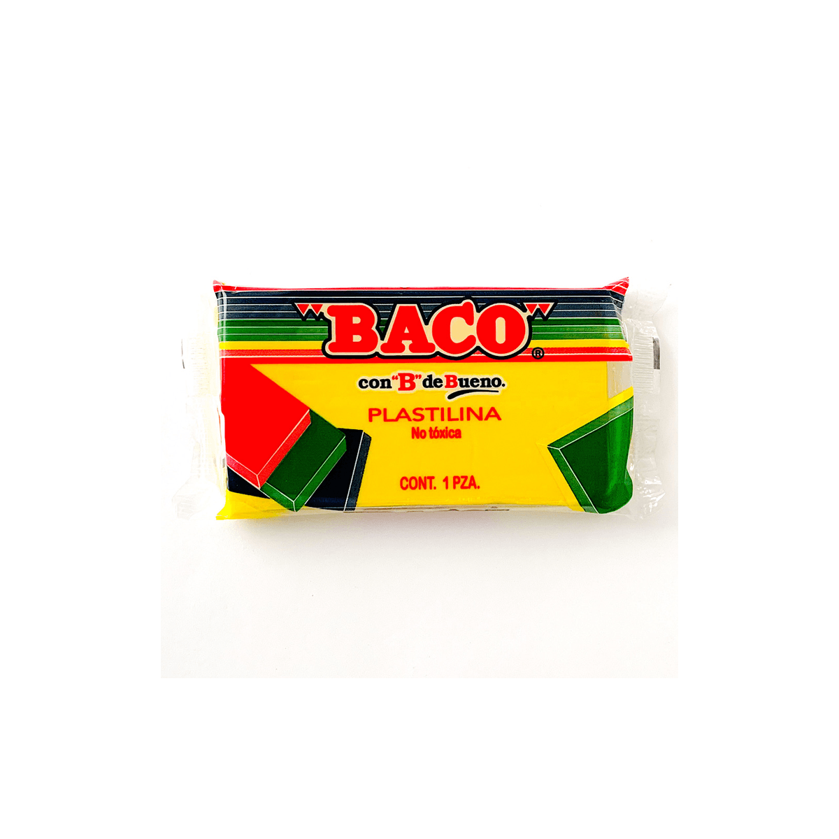 Plastilina Baco Marqueta 180Gr Amarilla No51