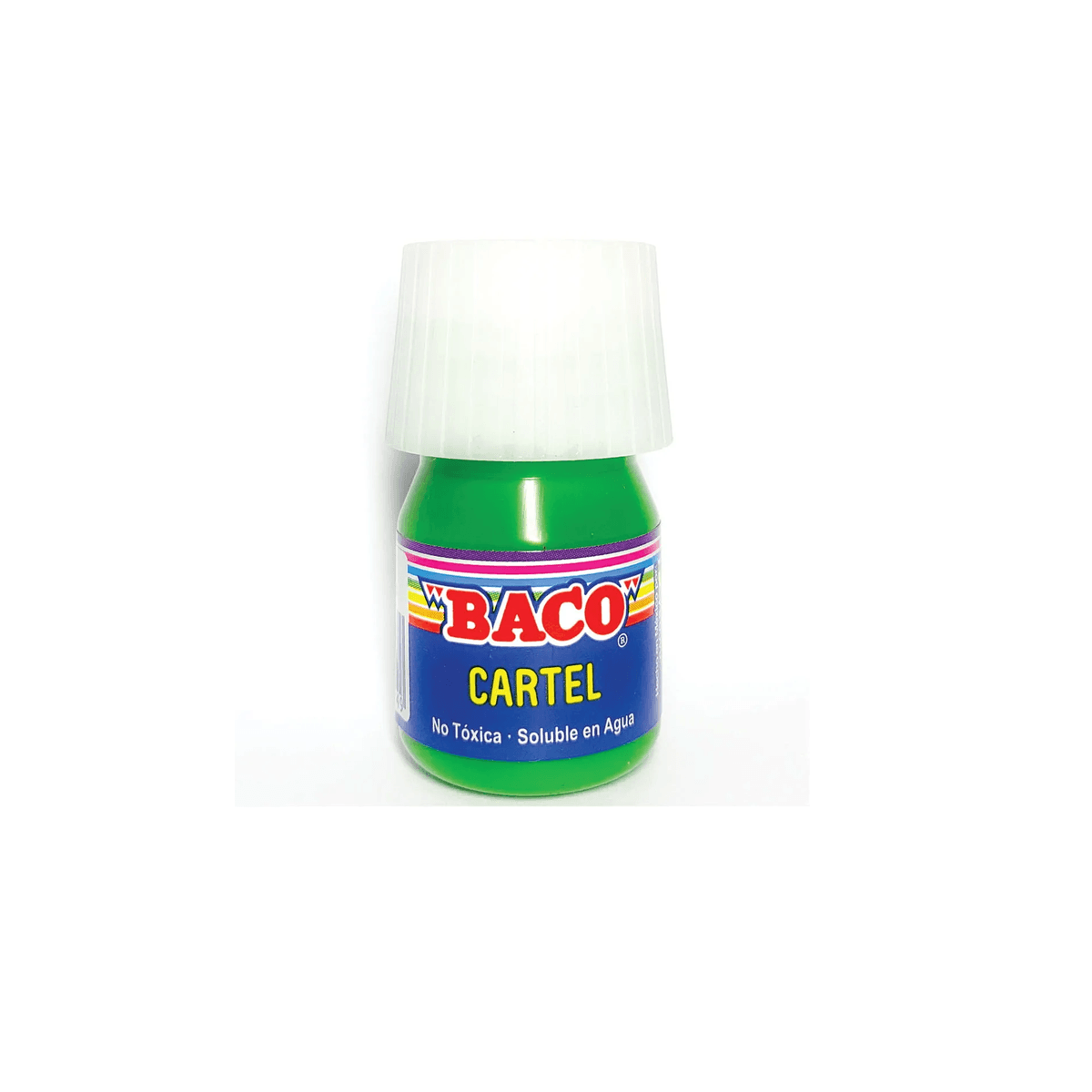 Pintura Baco P/Cartel 20Ml Verde Amarillento C/10 Piezas