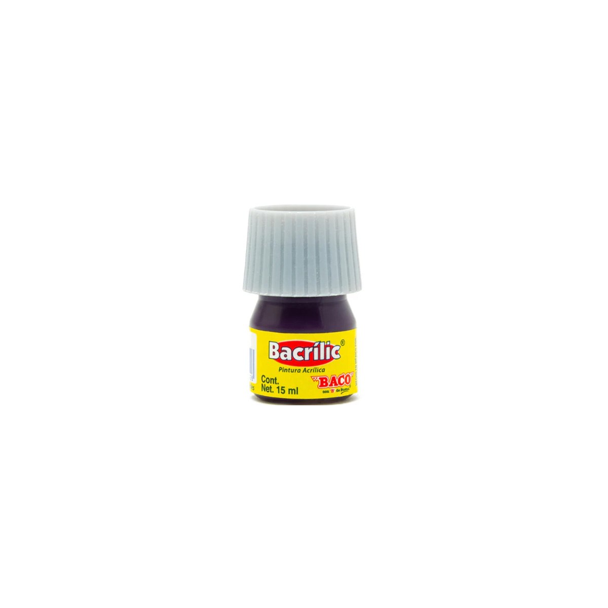 Pintura Baco Acralica Violeta 15Ml C/10 Articulos Escolar Y Oficina