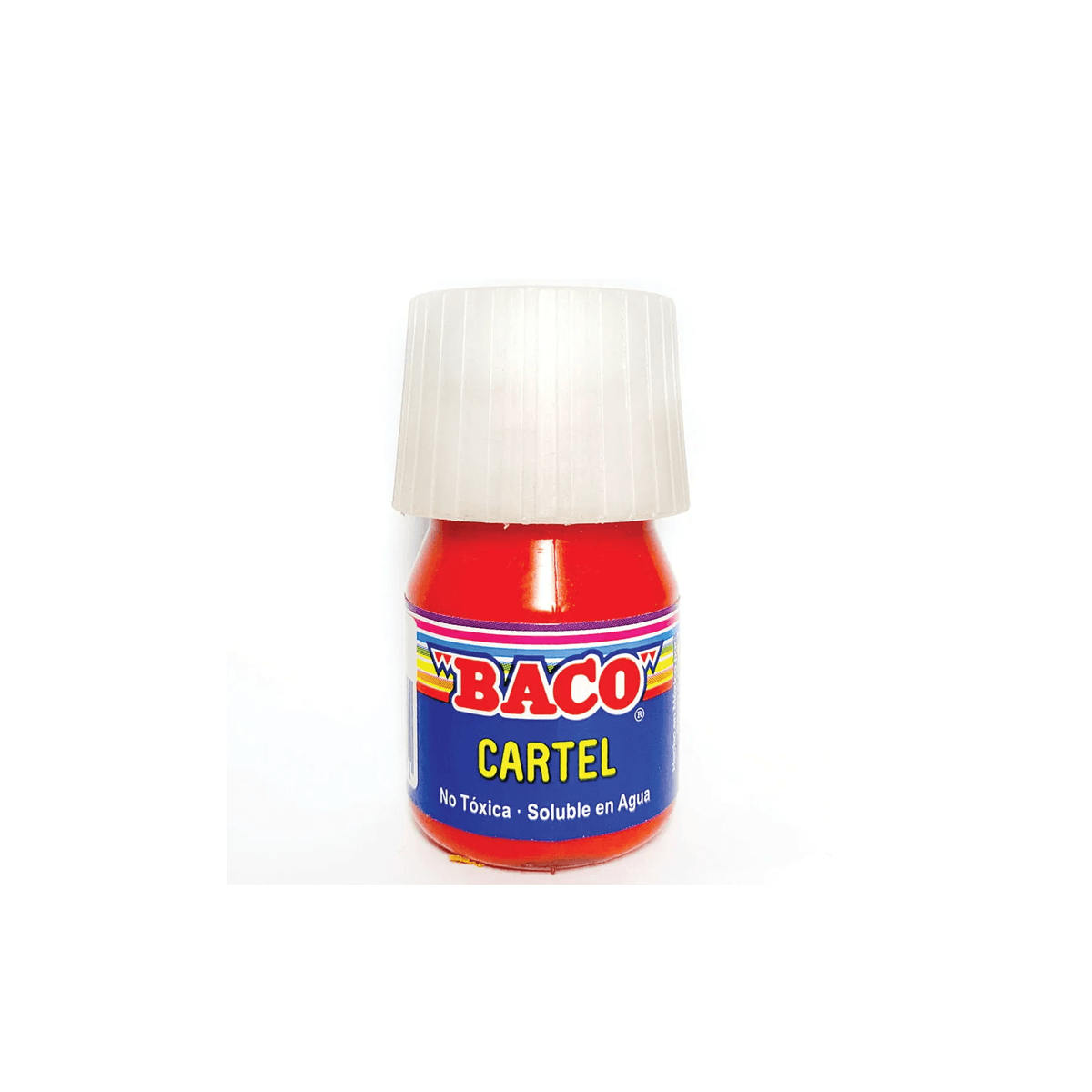 Pintura Baco P/Cartel 20Ml Rojo #54-A C/10