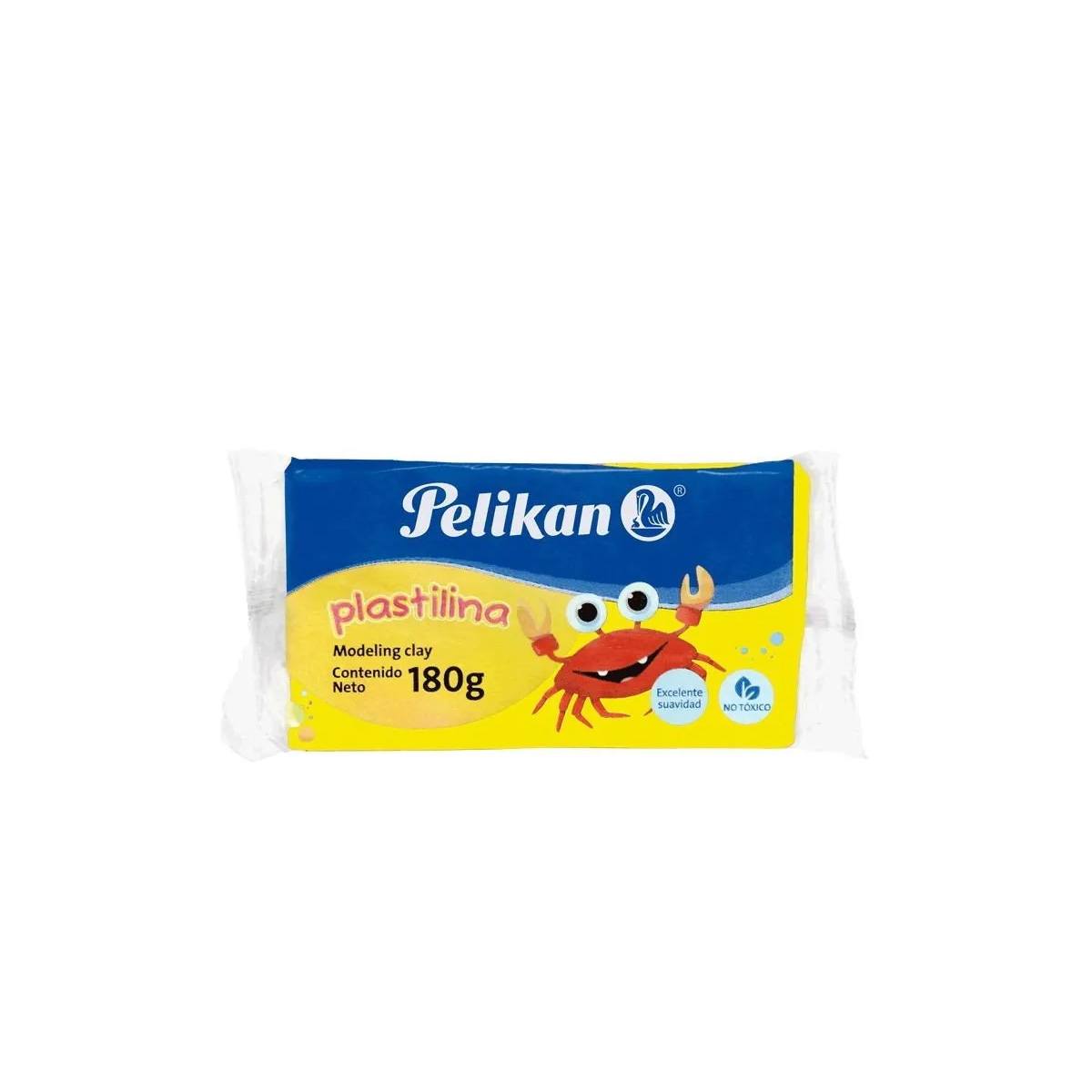 Plastilina Marketa Pelikan Amarilla 180 Grs