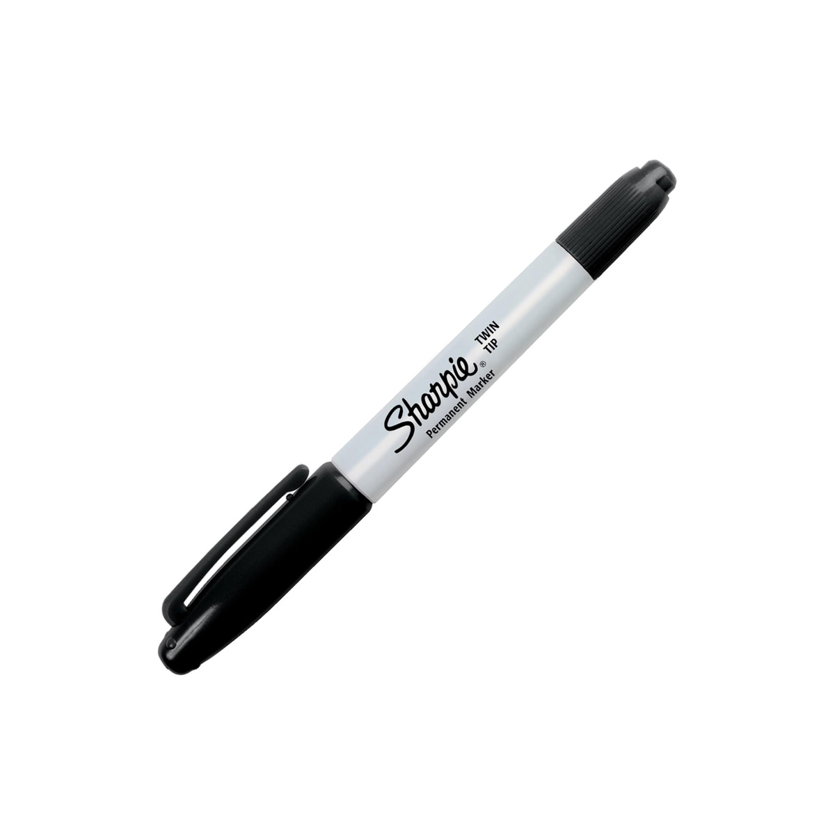Marcador Sharpie Twin Tip Permanente Negro Paq C/12 Pz