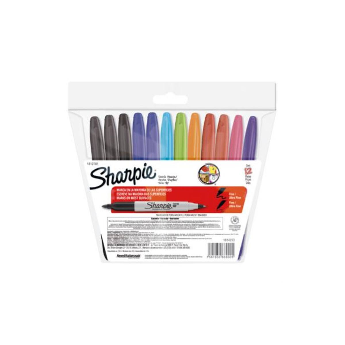 Marcador Sharpie Twin Tip Colores Surtidos