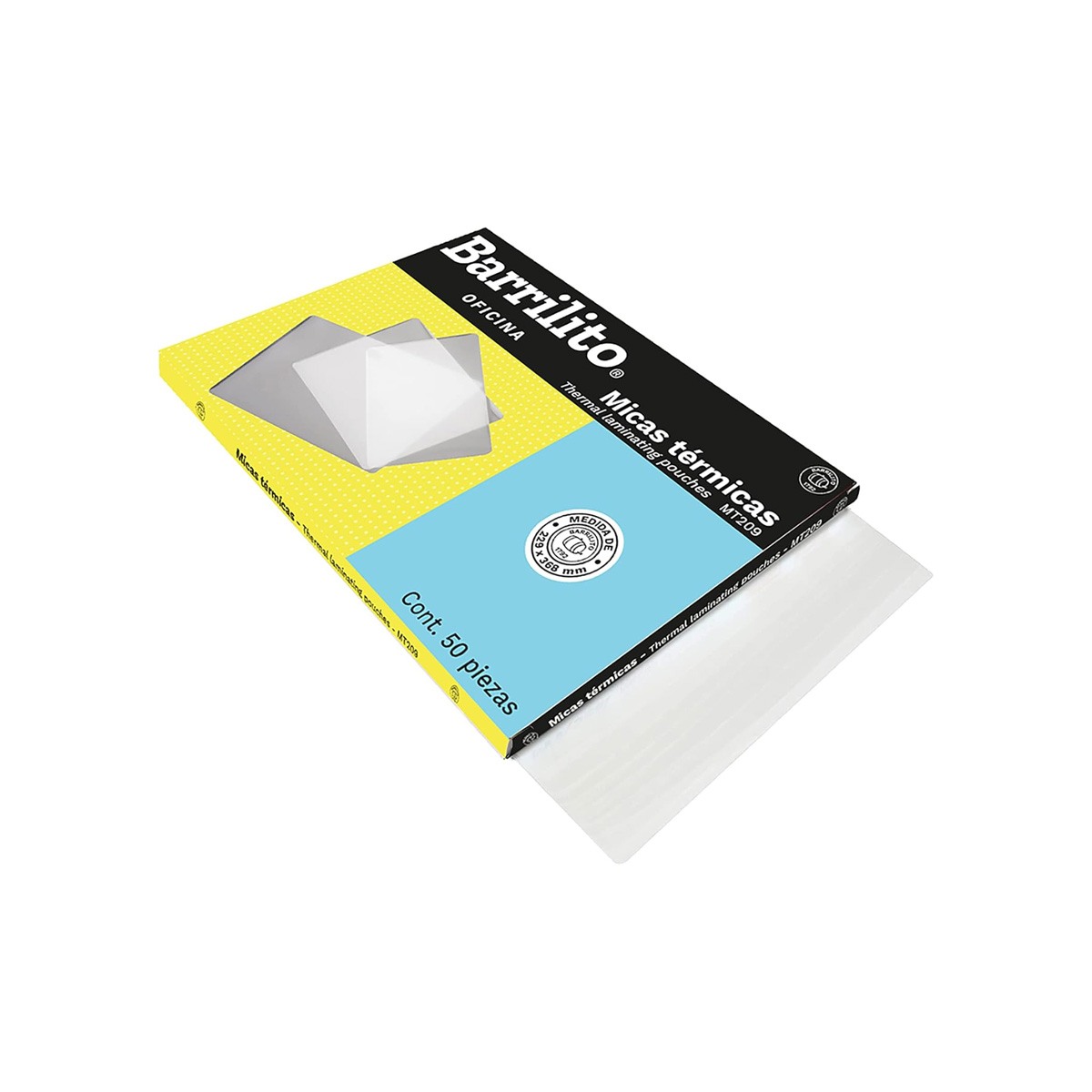 Micas Termicas Barrilito 229X368Mm Caja Paq C/50 Pzas (200 Micras)