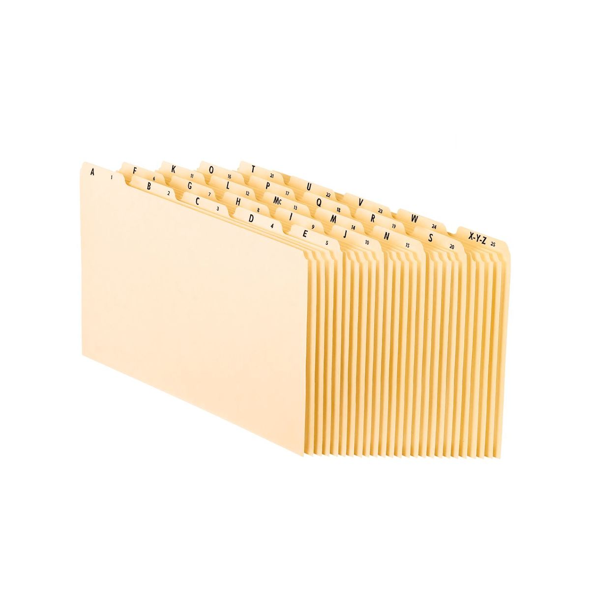 Guia Archivo Oxford 18Pt Oficio A-Z Paq C/25 Pz